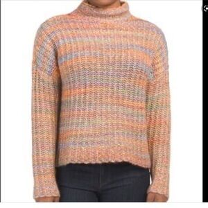 MARLED multicolor spacedye knit sweater